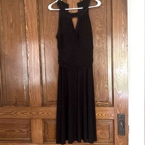 Black cocktail dress